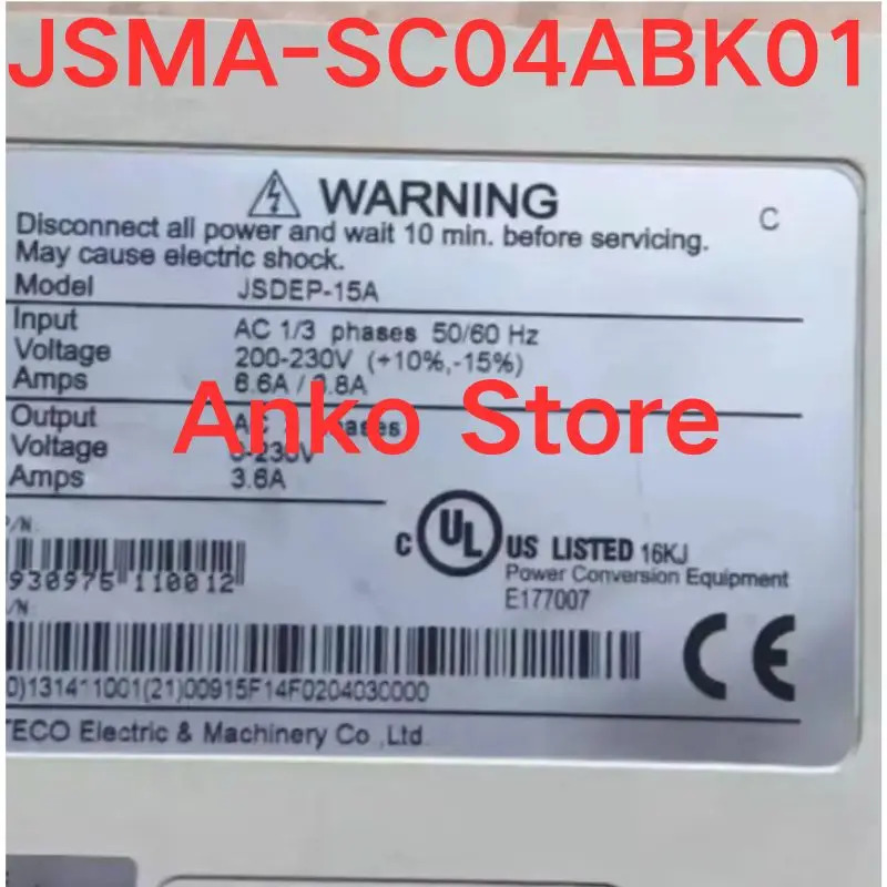 리퍼 OK 서보 드라이브 JSMA-SC04ABK01
