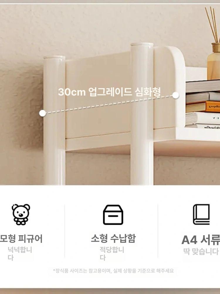 원목 선반장 조립 랙 베란다수납선반 다용도선반 거실 책장 수납장 진열 벽걸이 쉘프 - 상세 이미지 3