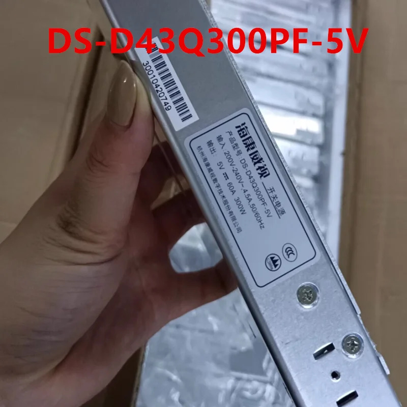HIKVISION 5V60A 300W DS-D43Q300PF-5V새 원본 전원공급장치