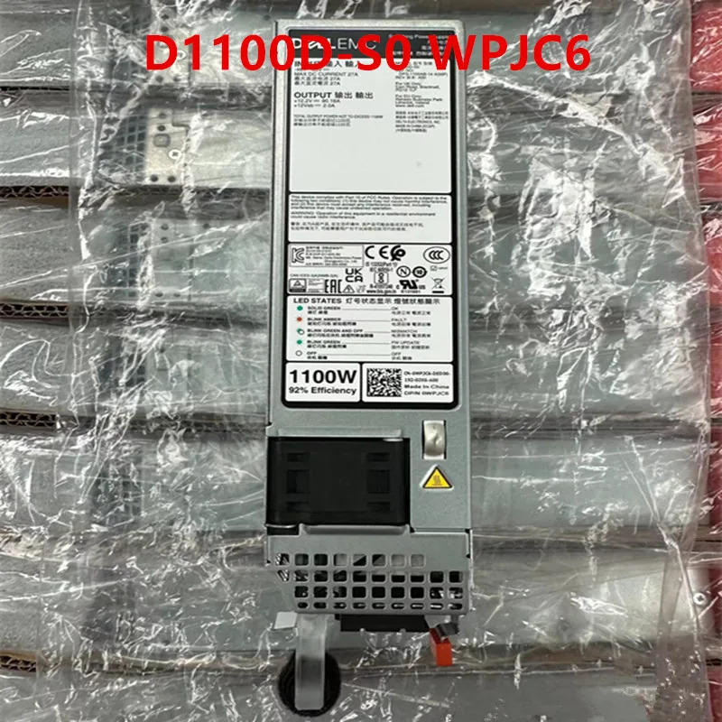 DELL DC 1100W D1100D-S0 WPJC6 0WPJC6 DPS-1100AB-14 A 0K3KJC 0RN5T2 A1100D-S1 새 원본 전원공급장치