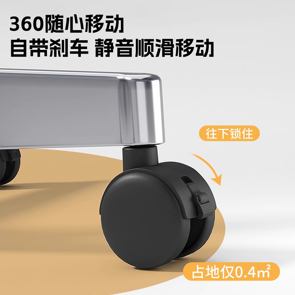 이동식 높이조절 테이블 보조 책상 소파 사이드 탁자 50cm - 상세 이미지 5