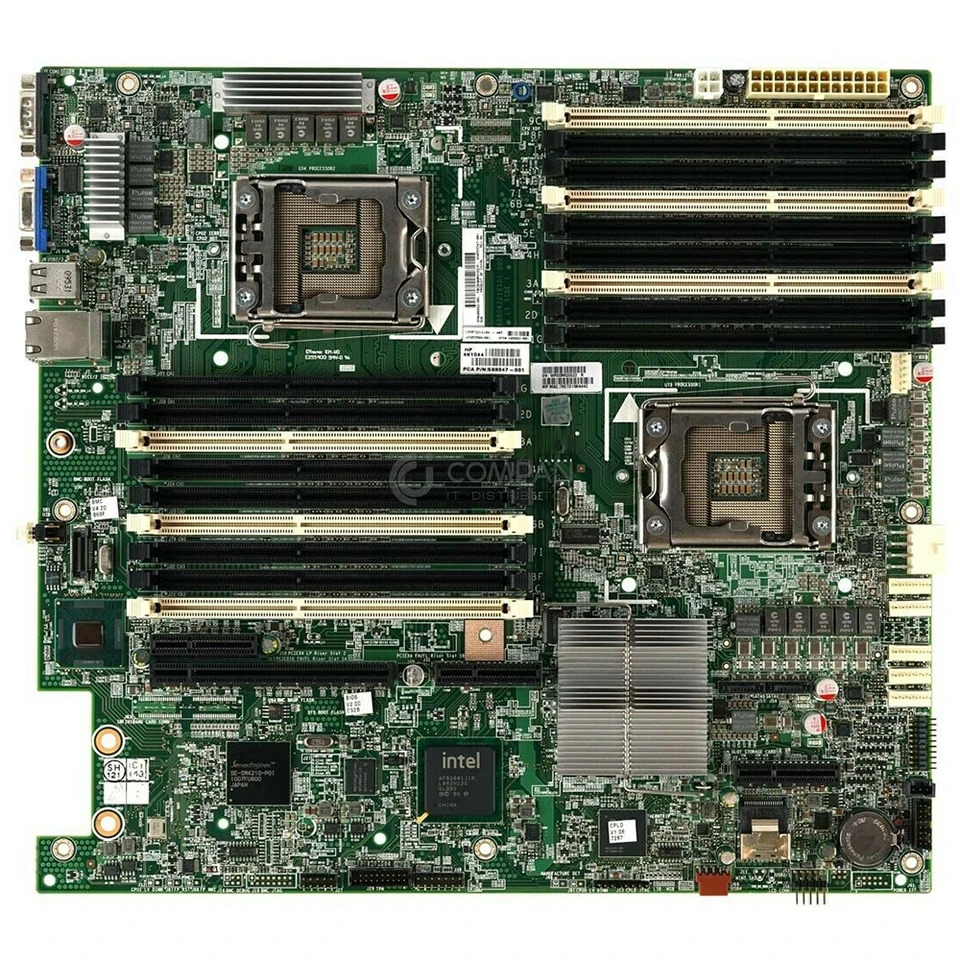 hp호환 DL160 G6 마더보드 608882-001 593347-001 리퍼 완료