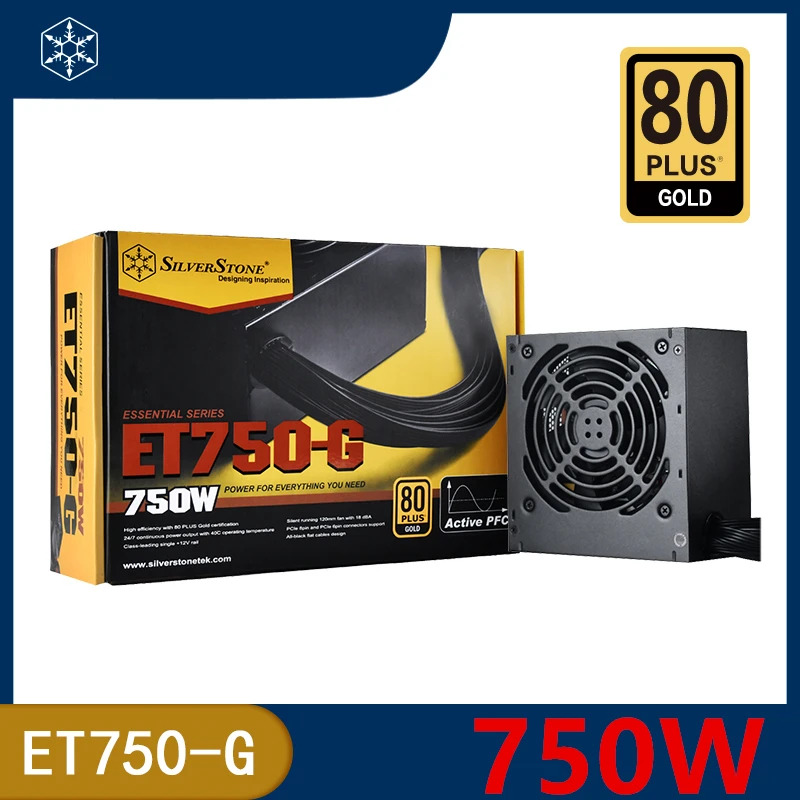 SILVERSTONE ET750-G ET650-G ET550-G 오리지널 PSU 750W 전원공급장치 SST-ET750-G SST-ET650-G SST-ET550-G 신
