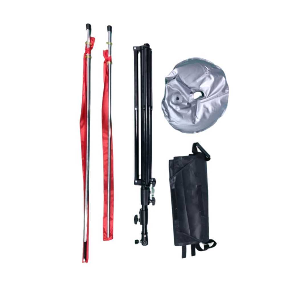 스윙 연습 기구 배드민턴 휴대용 드롭샷 실내 훈련 도구 1인용 이미지 6