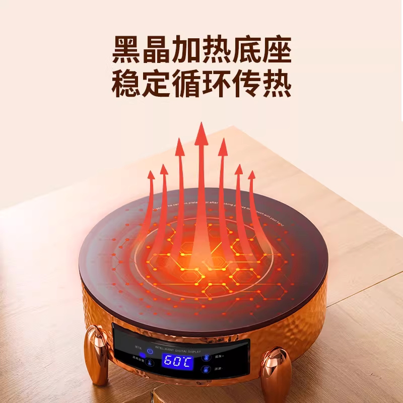 습워머 호텔 국통 국물 보온통 챠핑디쉬 카레 스프 5L - 상세 이미지 3