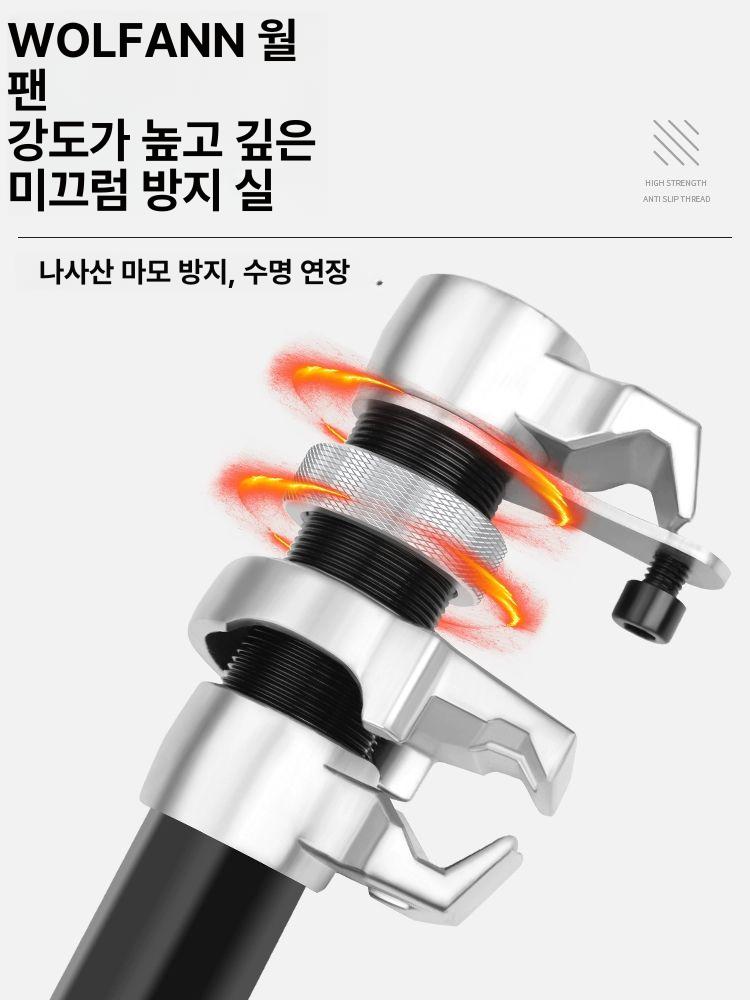 쇼바 스프링 자키 분해 수동 압착 공구 자동차 유압 기계식 용접 차량 정비 완충기 작기 이미지 6