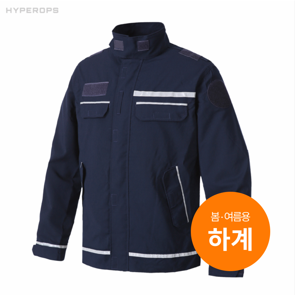 하이퍼옵스 하계 정비복 상의 작업복 여름용 택티컬 단체복 유니폼 - 상품 이미지