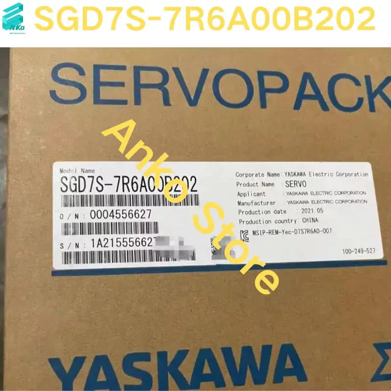 서보 드라이브 SGD7S-7R6A00B202 신