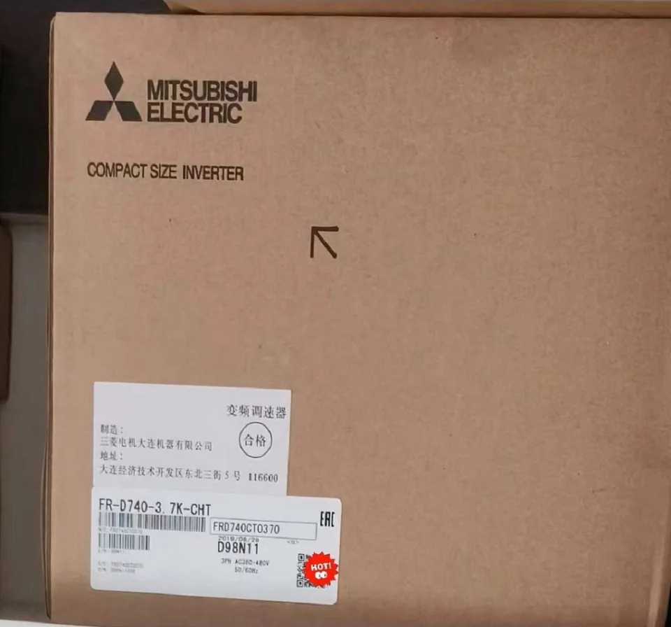 오리지널 FR-D740-3.7K-CHT 인버터 신