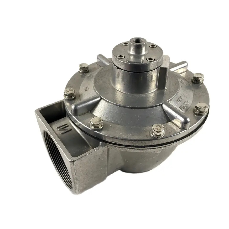 펄스 제트 밸브 G2 1/2 인치 GOYEN RCA62T 62mm 알루미늄 다이캐스트 바디 5-125 Psi 압력