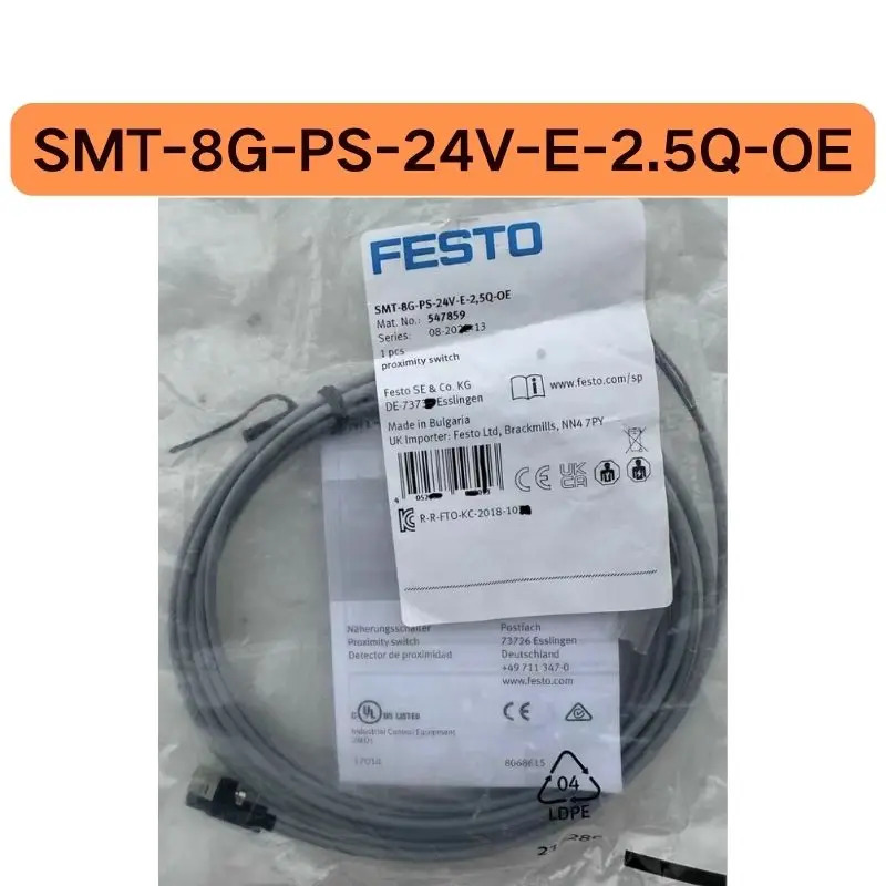 SMT 스위치 SMT-8G-PS-24V-E-2.5Q-OE 547859 신
