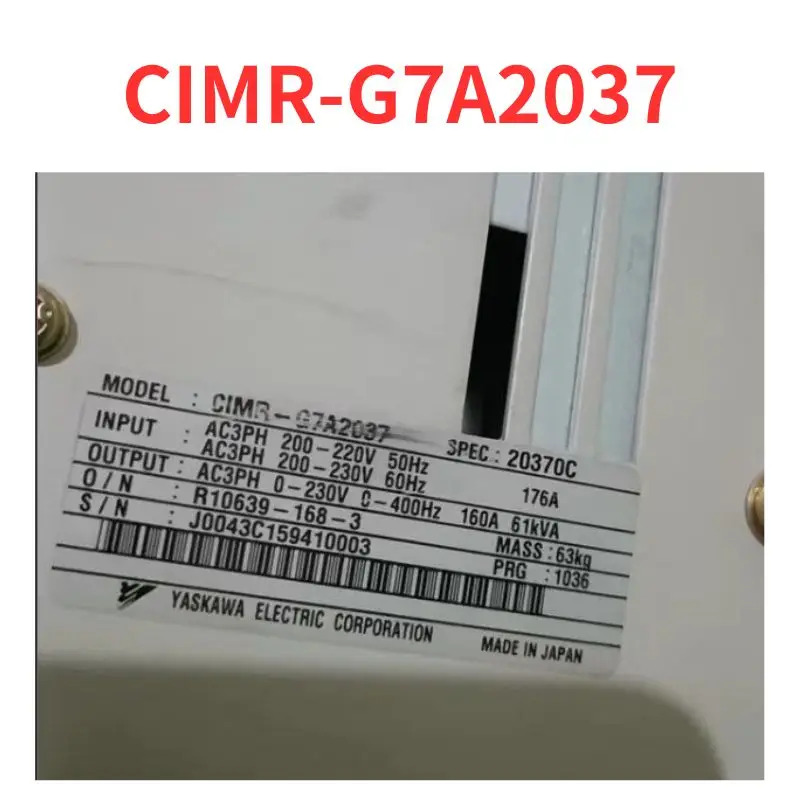 CIMR-G7A2037 주파수 변환기 리퍼 완료 신