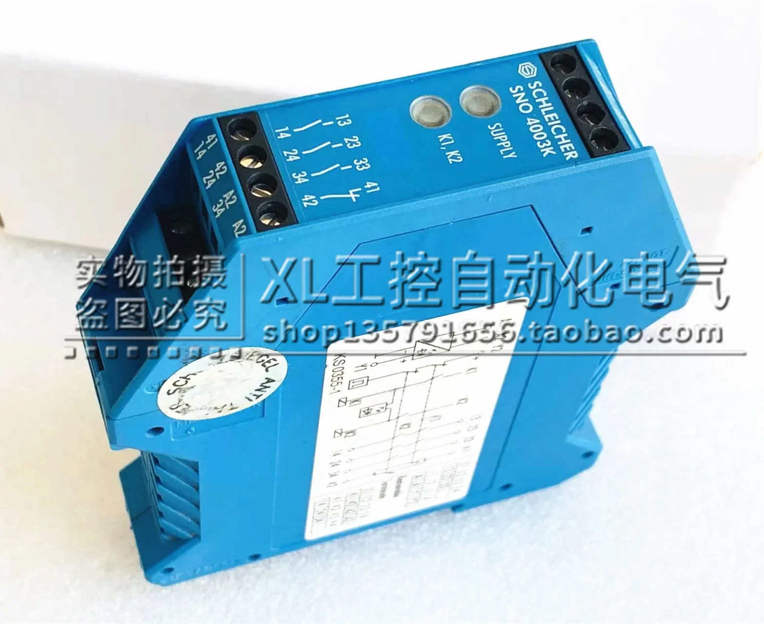 오리지널 Schleicher/Schleicher 안전 릴레이 SNO 4003K DC24V