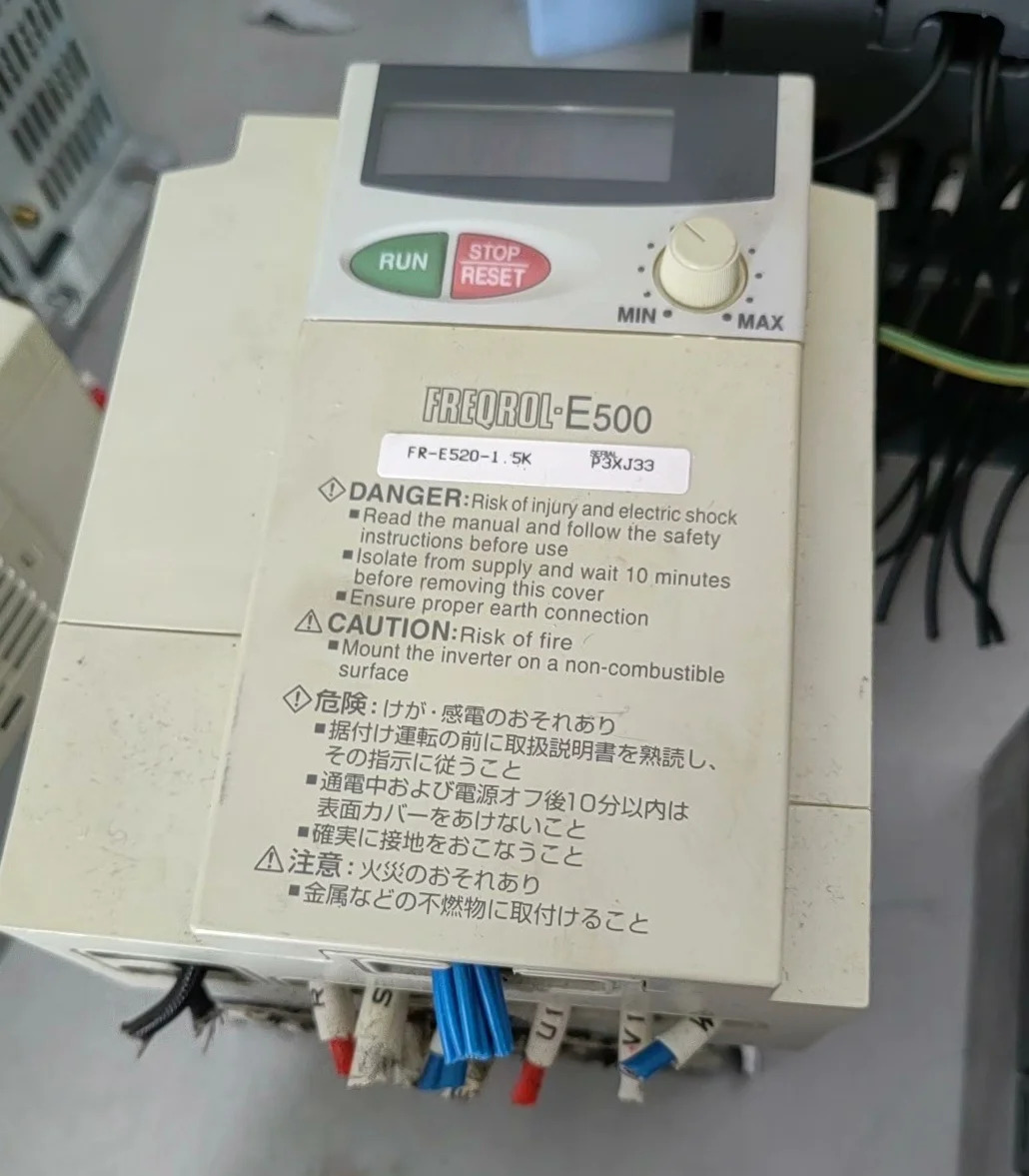 FR-E520-1.5K 3개월 으로 잘 작동함