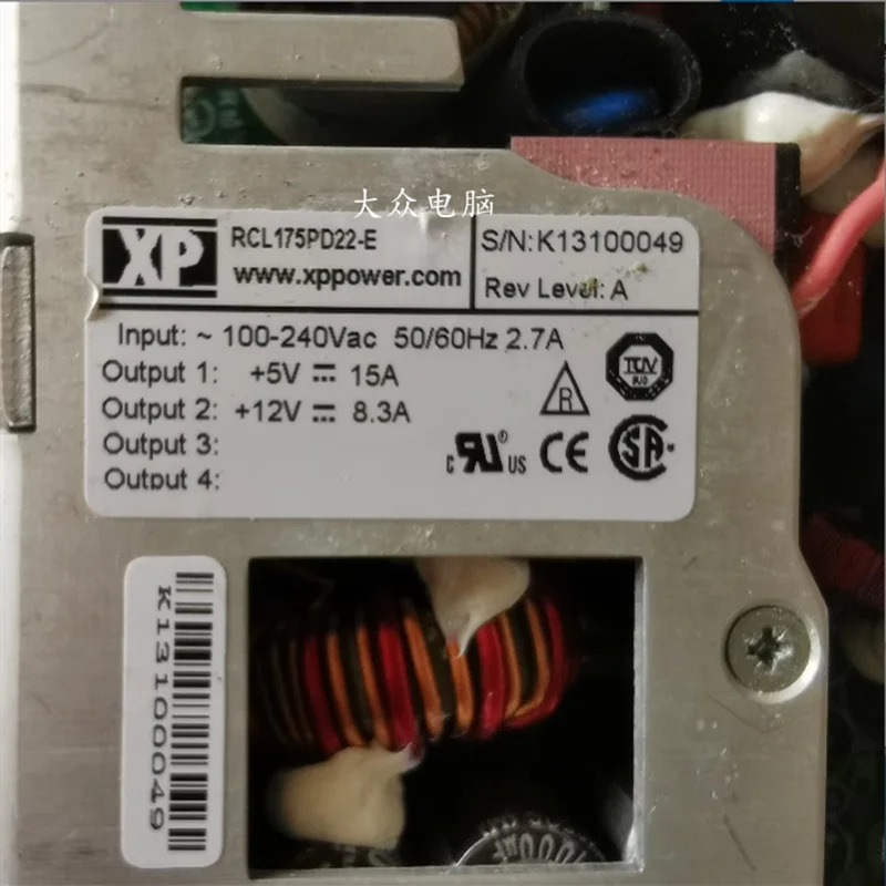 XP 175W RCL175PD22-E 48V62.5A 3000W HDL3000PS48전원공급장치 리퍼 새 처럼 작동