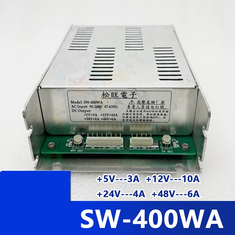 ROSOR 12V12.5A 5V5A 155W CG-155 SONGWANG 5V3A 12V10A 24V4A 48V6A 400W SW-400WA ZX-400WA 새 원본 전원공급장치