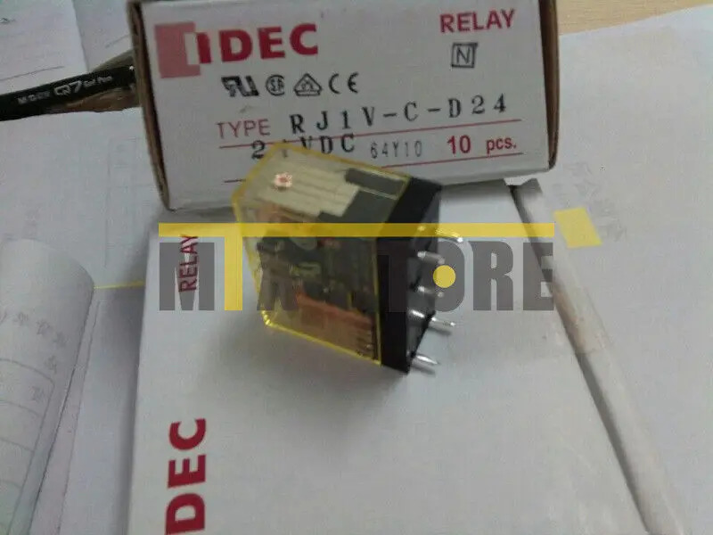 신 IDEC 릴레이 RJ1V-C-D24 24VDC개
