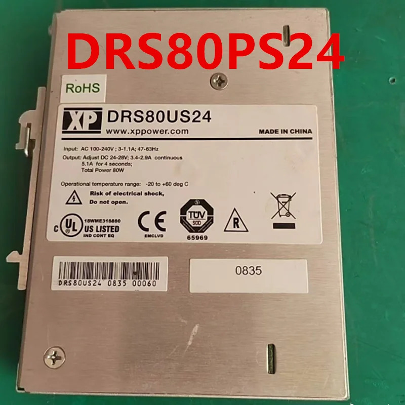 리퍼 오리지널 전원공급장치 XP 24-28V 3.4-2.9A 80W DRS80PS24 새 것처럼 작동