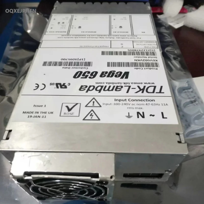 TDK-LAMBDA VEGA 650 650W K6V602VKN새 오리지널 전원공급장치 새 처럼 작동