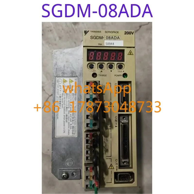 리퍼된 드라이버 SGDM-08ADA 기능은 그대로 리퍼되었으며 외관도 유지되었습니다.