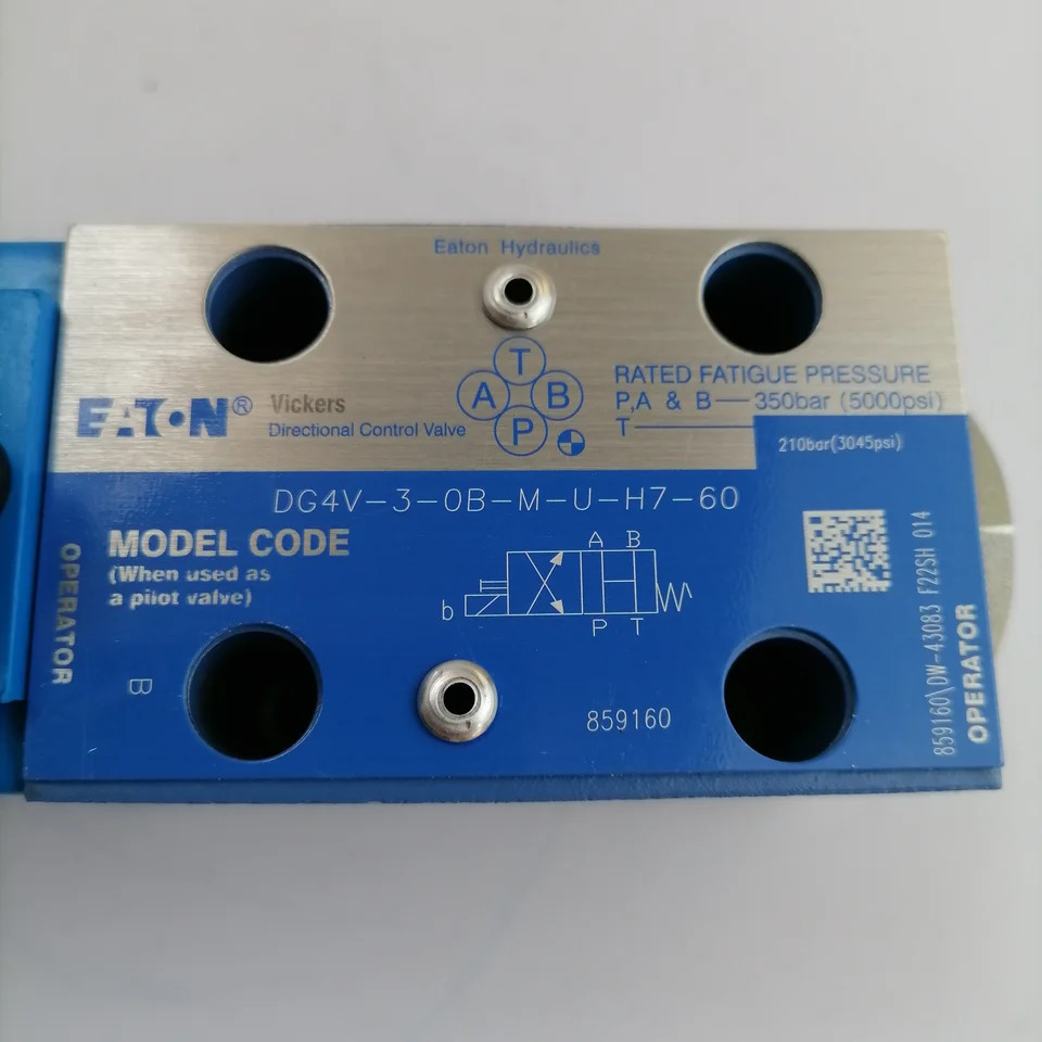 Ea ton vic kers 솔레노이드 밸브 DG4V DG4V-3-2AL-M-U-H7-60