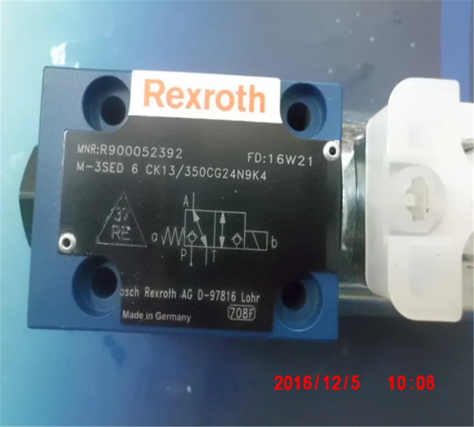 렉스 로스 유압 솔레노이드 밸브 M-3SED6CK13 350CG24N9K4
