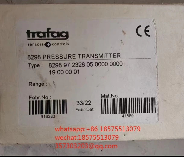 TRAFAG 8298.97.2328 압력센서 0-1200bar 1개