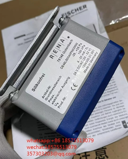 RENA FISCHER 차압 게이지 DE46L50040PN0W