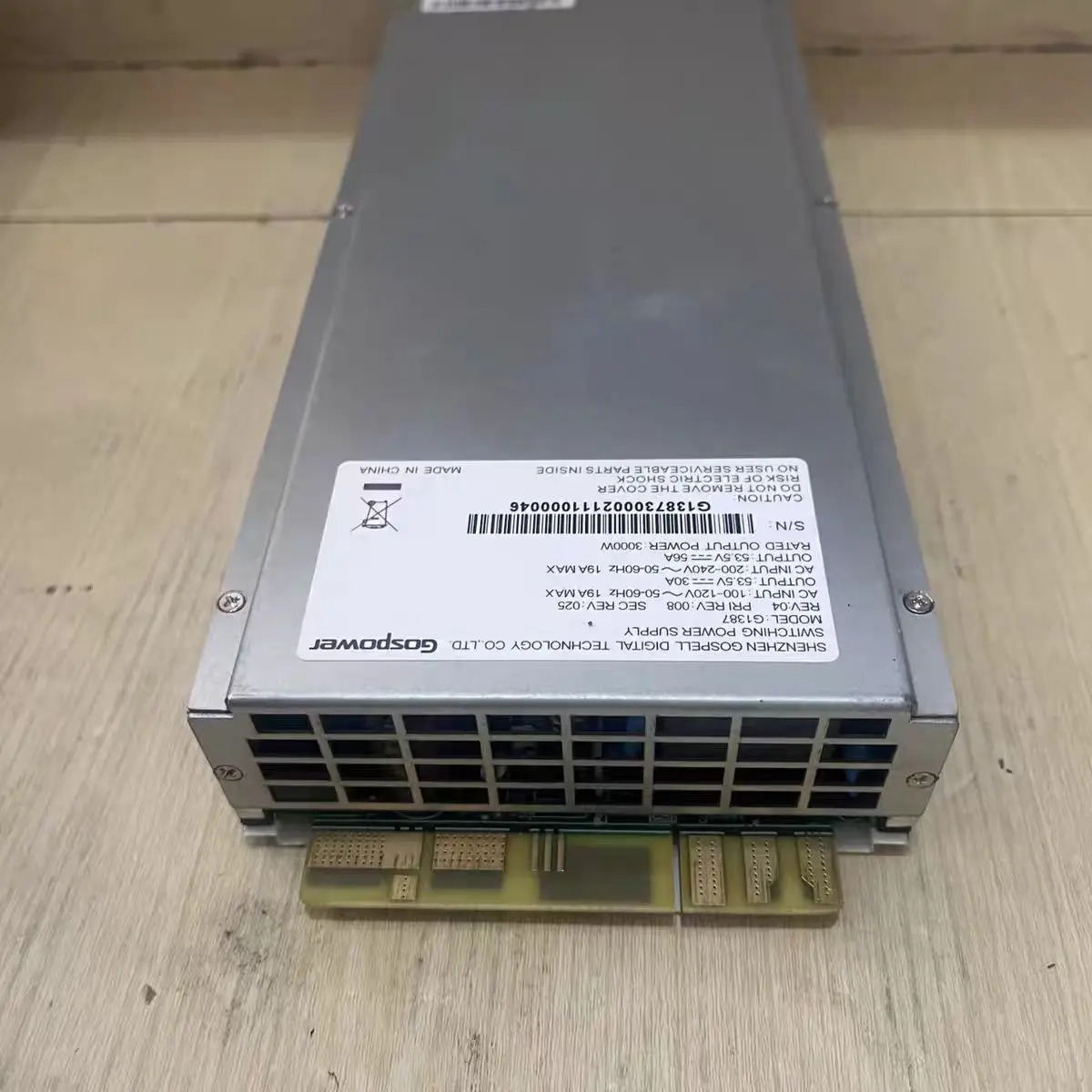 GOSPOWER 3000W G1387 1600W G1136-1600WNA CRPS1600-AH 거새 원본 전원공급장치는 것처럼 작동