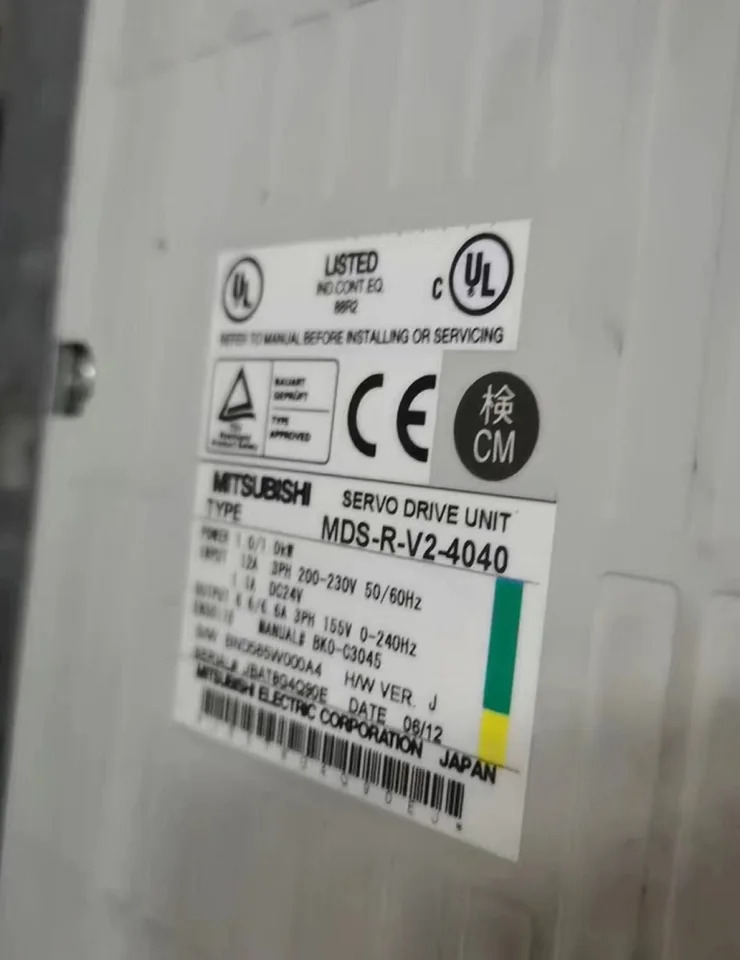 리퍼 MDS-R-V2-4040 서보 드라이브 유닛 잘 기능
