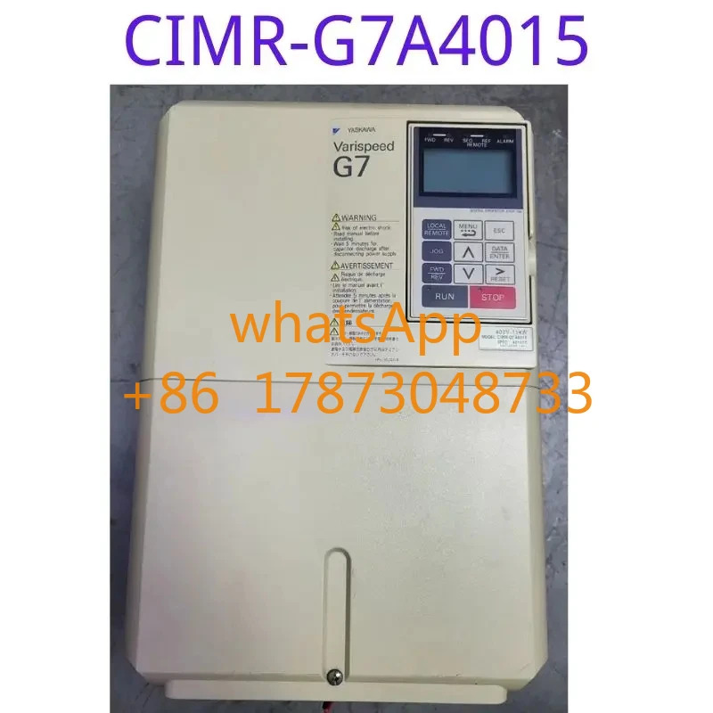 리퍼된 주파수 변환기 CIMR-G7A4015 15KW 기능 리퍼가 그대로 유지