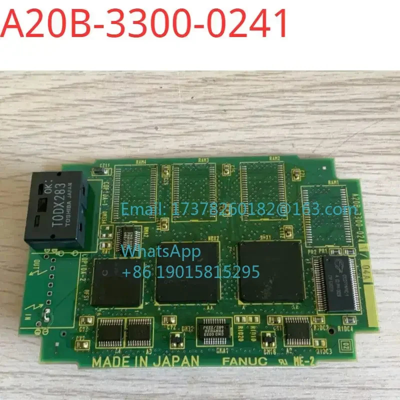 A20B-3300-0241 CNC 컨트롤러 시스템Fanuc 회로 기판 축 카드 리퍼 완료