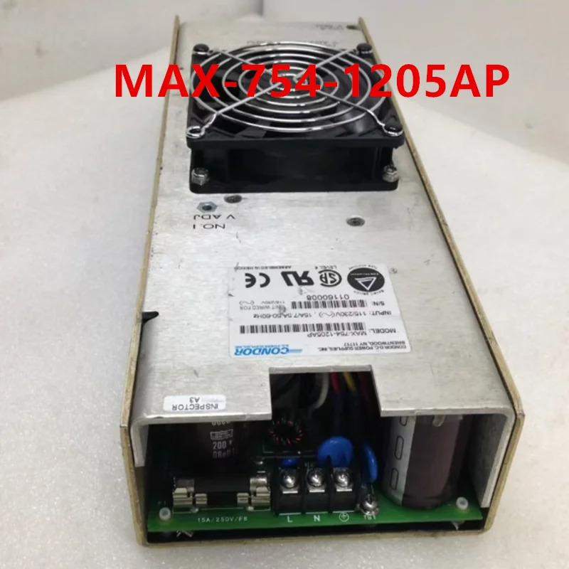 CONDOR/TODD오리지널 전원공급장치 리퍼 MAX-754-1205AP 새 것처럼 작동