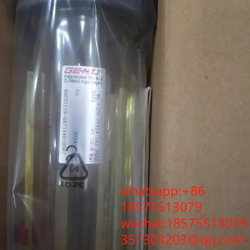 GEMU 807R32D 유량계 72114 162 25000101