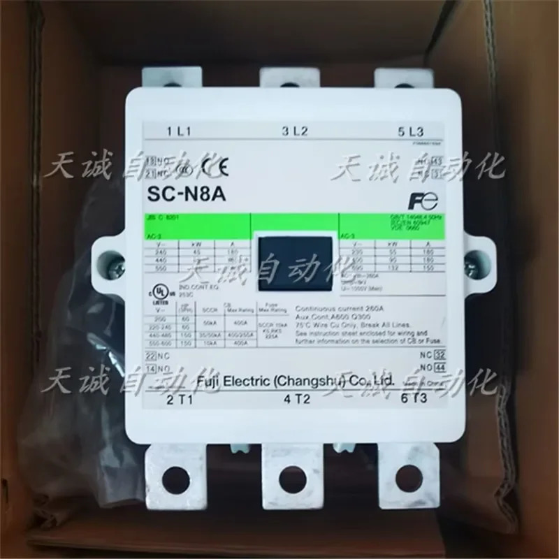 Changshu Fuji AC 접촉기 SC-N8A 전압 110V 220V 380V