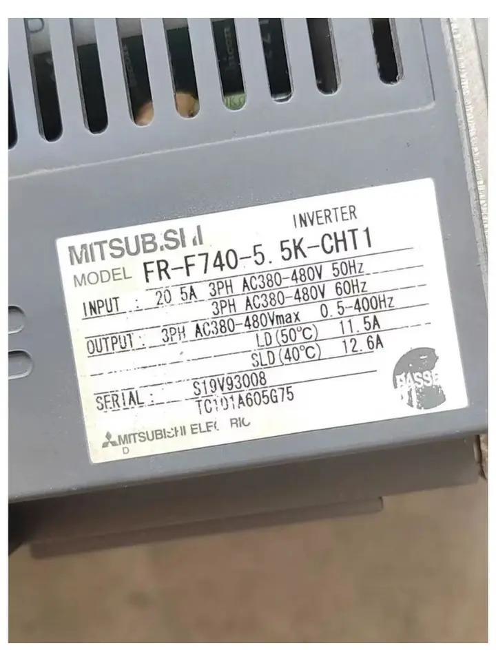 리퍼 FR-F740-5.5K-CHT1 인버터 완료