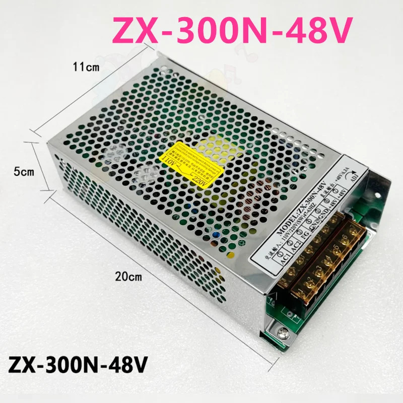 ZHONGXING 5V3A 12V12.5A 24V3A ZX-998K-5 48V6.3A 300W ZX-300N-48V 새 원본 전원공급장치