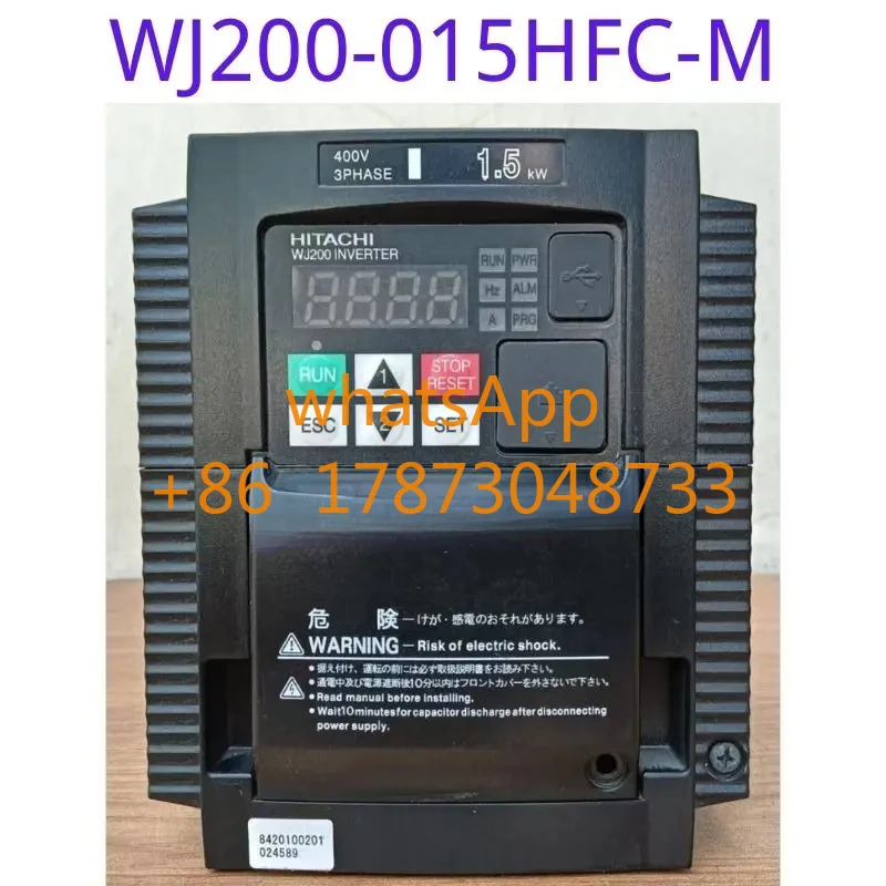 리퍼된 주파수 변환기 WJ200-015HFC-M 1.5kw 380V 기능 리퍼가 그대로 유지