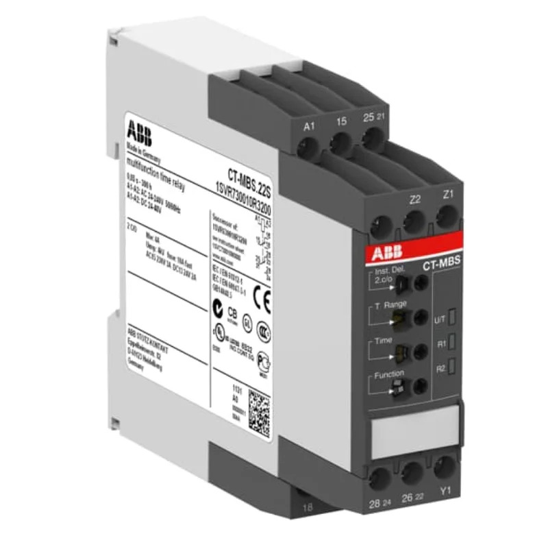 ABB 릴레이 CT-MBS.22P 2c/o 24-48VDC 24-240VAC ID 1SVR740010R3200