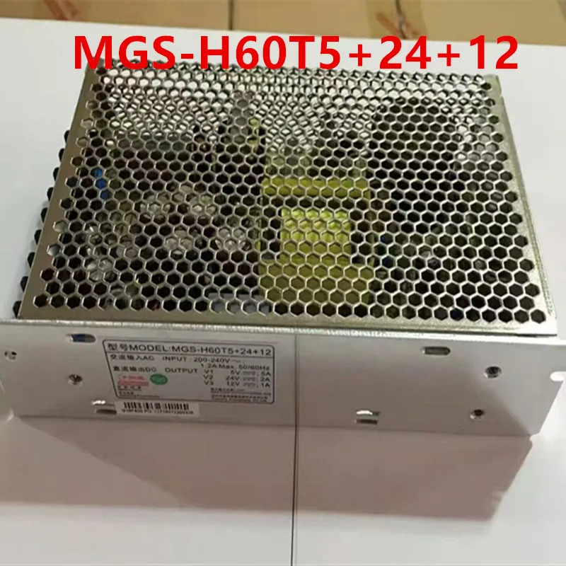 POWERLD 5V5A 24V2A 12V1A 오리지널 전원공급장치 60W MGS-H60T5 24 12 신