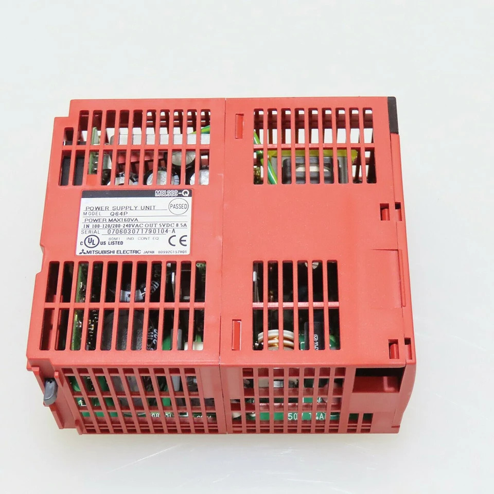 미쓰비시호환 Q64P Q 시리즈 PLC 전원 모듈 입력 100-120/200-240VAC 50Hz 60Hz 160VA 5VDC 8.5A 오리지널