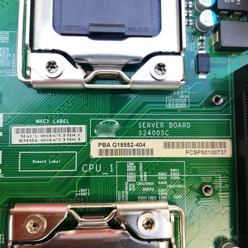 서버 마더보드 S2400SC LGA1356 리퍼 전