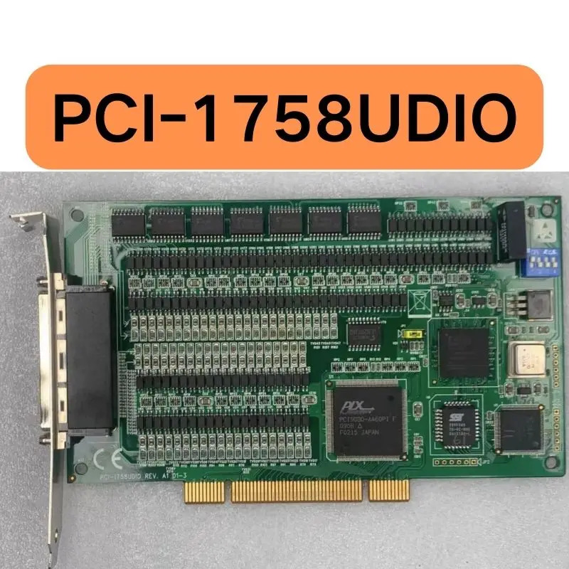 리퍼 PCI-1758UDIO REV.A1 01-4 채널 절연 입출력 I/O 카드 완료 정상 기능