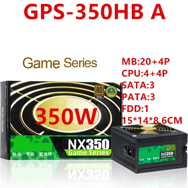 팬 인터페이스가 DELTA 75W DPS-75VB A새 원본 전원공급장치 VX350 350W GPS-350JB A NX350 GPS-350HB