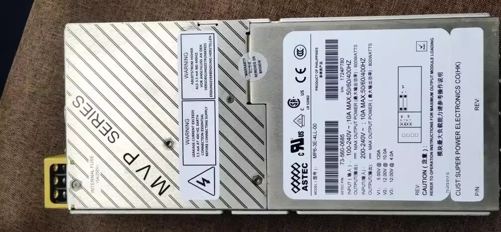 ASTEC 800W MP6-3E-4LL-00 760-0685리퍼 전원공급장치 새 처럼 작동