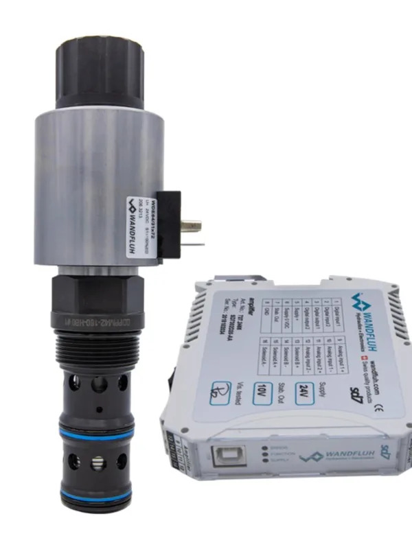 WANDFLUH 플매트 카펫 러그비례 밸브 QDPPM42-160-G24/WD-HB0 확장 플레이트 무누출
