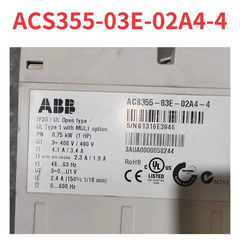 ACS355-03E-02A4-4 주파수 변환기 리퍼 완료 신