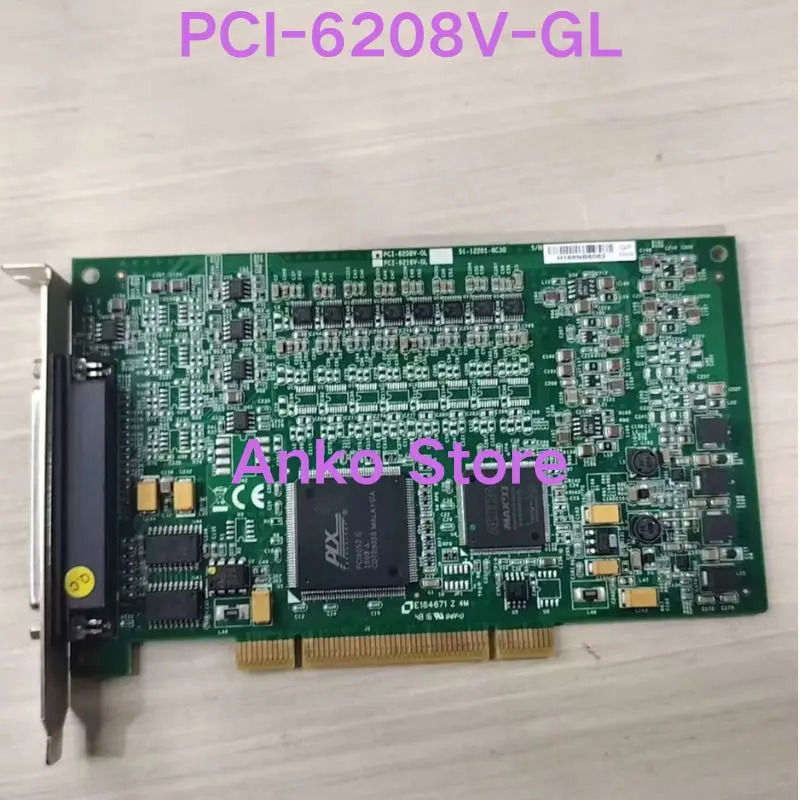 리퍼 OK PCI-6208V-GL 아날로그 출력 데이터 수집 카드 제대로 작동