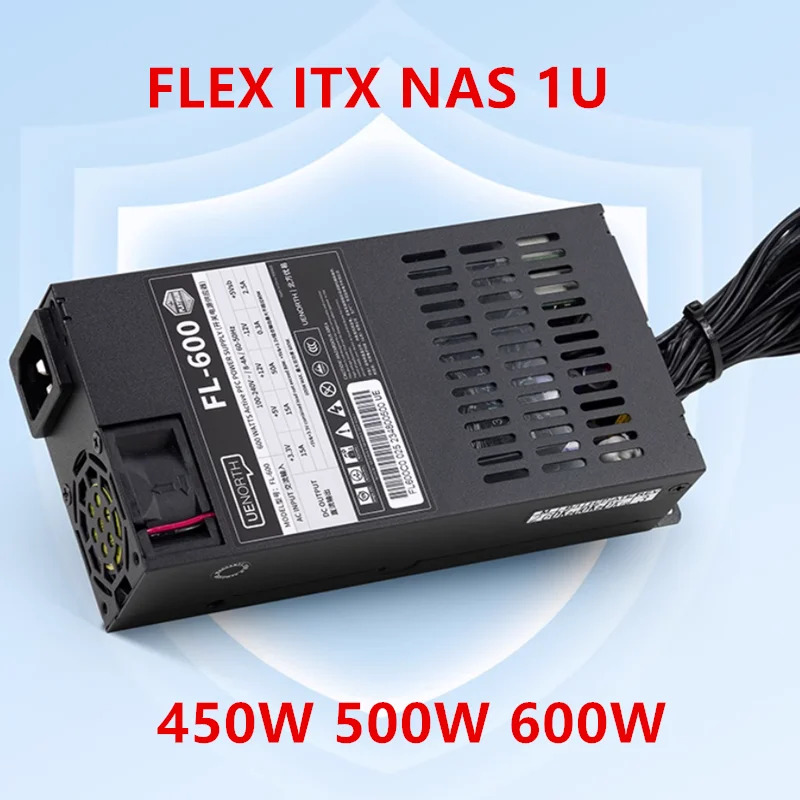 FLEX ITX NAS 소형 전원공급장치 FL-450M FL-500 FL-600 ENP-7660B 1U 450W 500W 600W