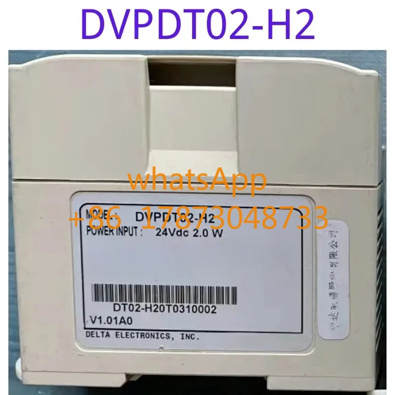 리퍼 PLC DVPDT02-H2 기능은 그대로 리퍼되었으며 외관도 유지되었습니다.
